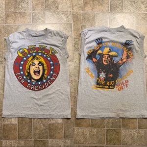 RARE Ozzy Osbourne 1984 Concert Tee
